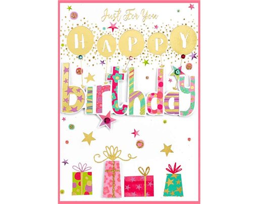 C50 TRAD FEMALE BIRTHDAY ISABELS GARDEN 6S