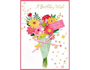 C50 TRAD FEMALE BIRTHDAY ISABELS GARDEN 6S