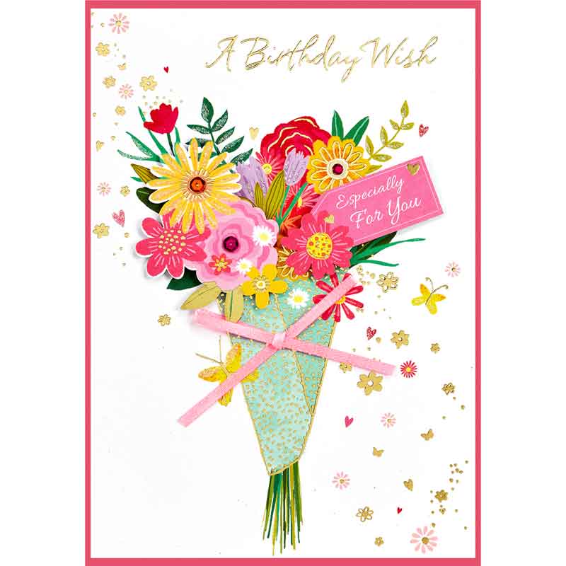 C50 TRAD FEMALE BIRTHDAY ISABELS GARDEN 6S