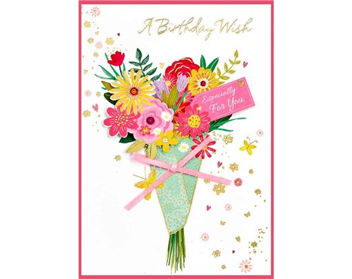 C50 TRAD FEMALE BIRTHDAY ISABELS GARDEN 6S