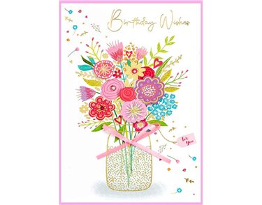 C50 TRAD FEMALE BIRTHDAY  ISABELS GARDEN 6S