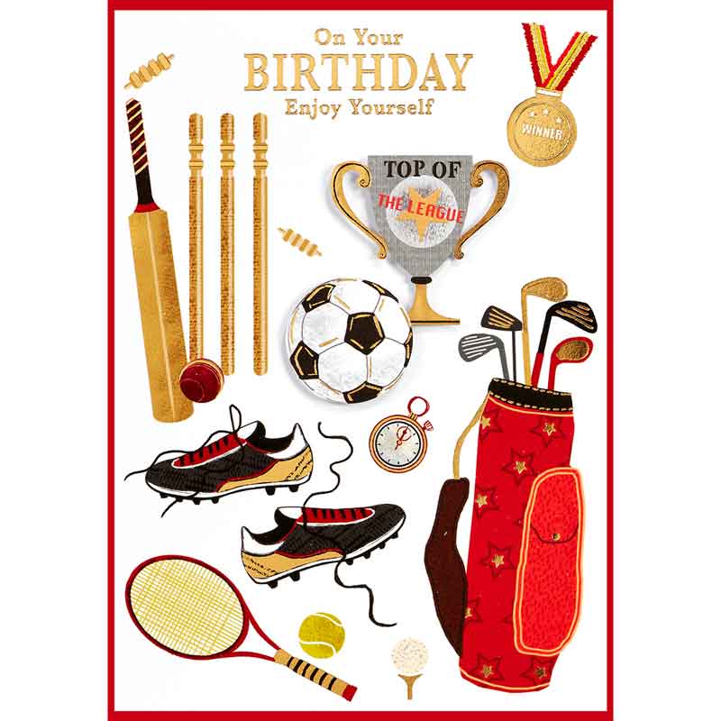 C50 TRAD MALE BIRTHDAY ISABELS GARDEN 6S