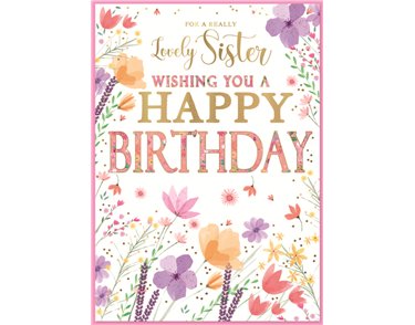 C90 CONTEMPORARY SISTER BIRTHDAY SIMON ELVIN 6S