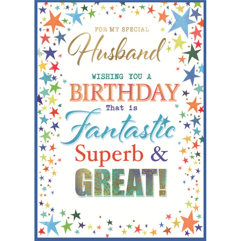 C90 CONTEMPORARY HUSBAND BIRTHDAY SIMON ELVIN 6S