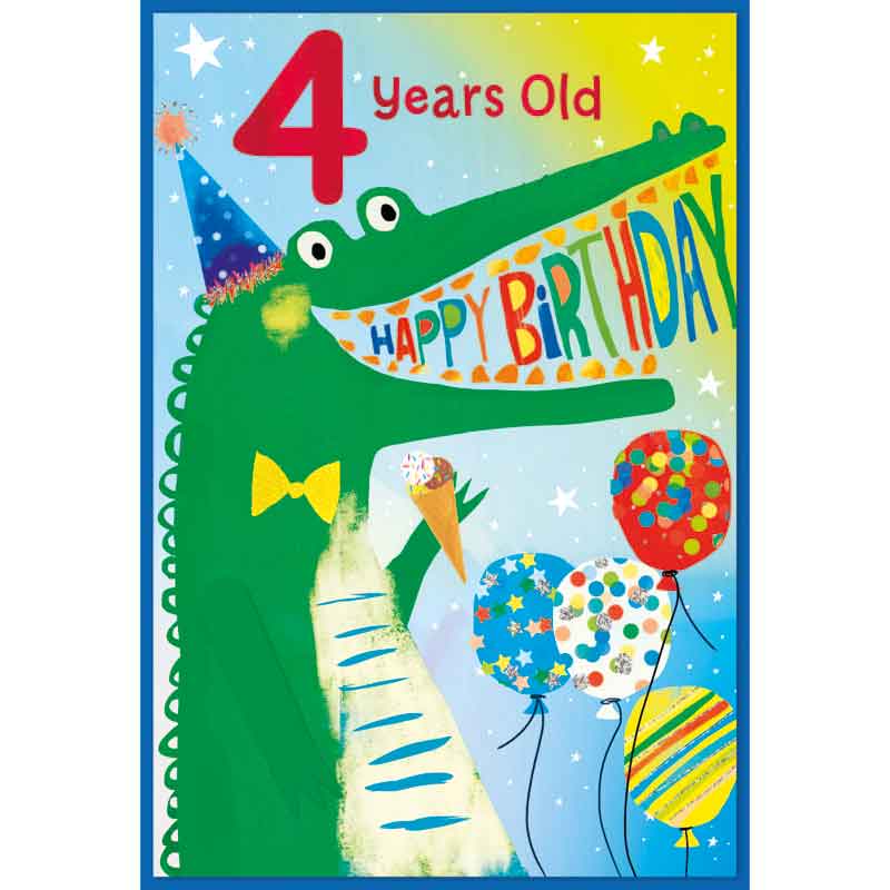 C50 4TH BIRTHDAY BOY SIMON ELVIN 6S