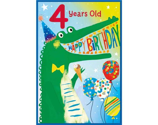 C50 4TH BIRTHDAY BOY SIMON ELVIN 6S