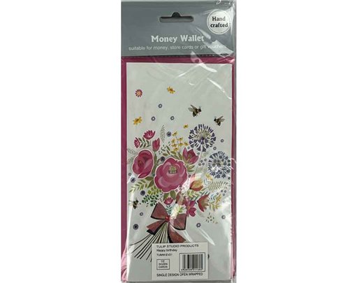 FLORAL MONEY WALLET 6S