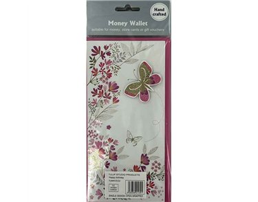 BUTTERFLIES MONEY WALLET 6S