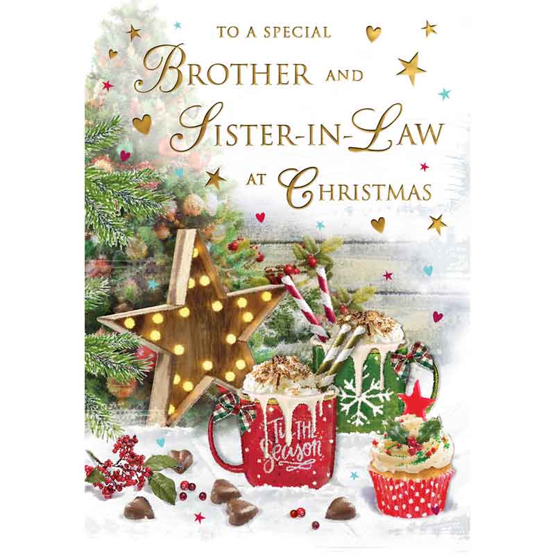 C75 BROTHER & SISTER-IN-LAW SPECIAL THOUGHTS REGAL XMAS 6S