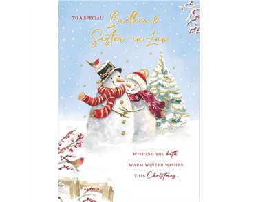 C75 BROTHER & SISTER-IN-LAW HARMONY REGAL XMAS 6S