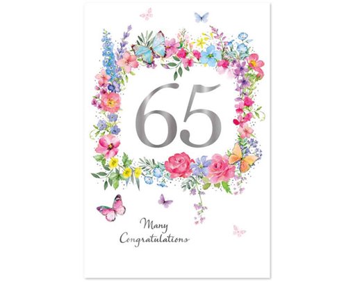 C50 FEMALE 65TH BIRTHDAY SIMON ELVIN 6S