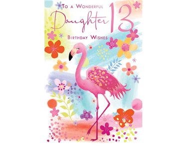 C75 AGE 13 DAUGHTER BIRTHDAY KINGFISHER 6S
