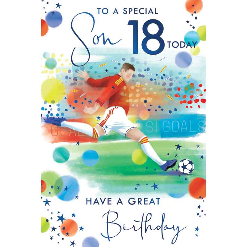 C75 AGE 18 SON BIRTHDAY KINGFISHER 6S