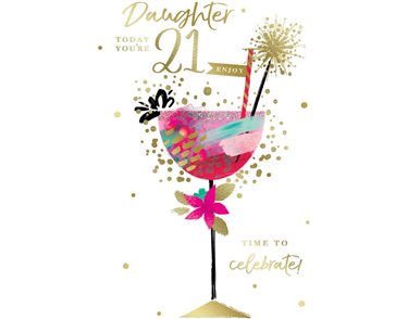 C75 AGE 21 DAUGHTER BIRTHDAY KINGFISHER 6S