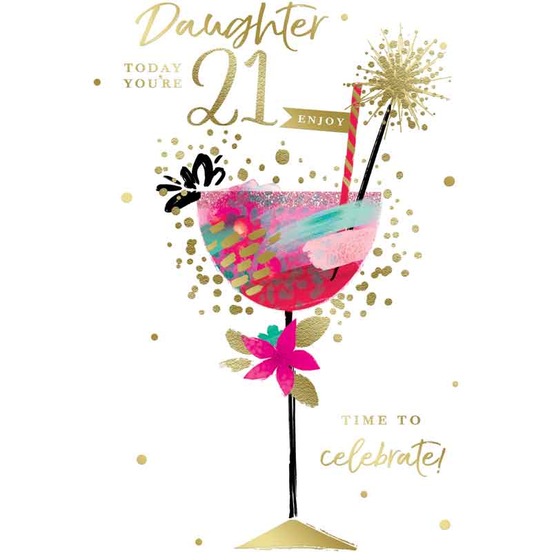C75 AGE 21 DAUGHTER BIRTHDAY KINGFISHER 6S