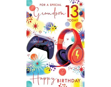 C75 AGE 13 GRANDSON BIRTHDAY KINGFISHER 6S