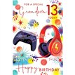 C75 AGE 13 GRANDSON BIRTHDAY KINGFISHER 6S