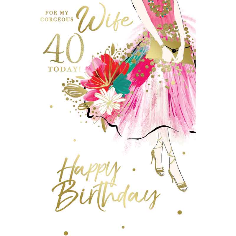 C75 AGE 40 WIFE BIRTHDAY KINGFISHER 6S