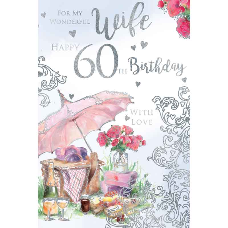 C75 AGE 60 WIFE BIRTHDAY KINGFISHER 6S
