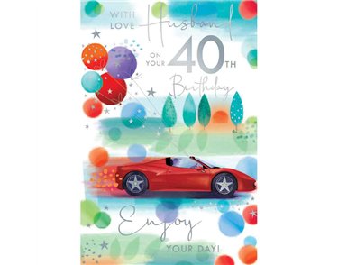 C75 AGE 40 HUSBAND BIRTHDAY KINGFISHER 6S