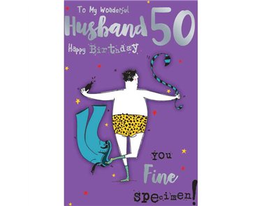 C75 AGE 50 HUSBAND BIRTHDAY KINGFISHER 6S