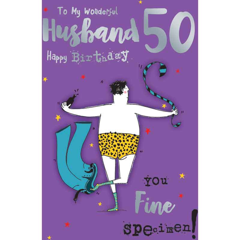 C75 AGE 50 HUSBAND BIRTHDAY KINGFISHER 6S