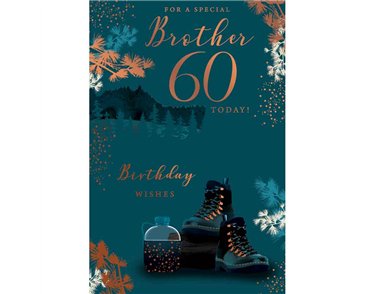 C75 AGE 60 BROTHER BIRTHDAY KINGFISHER 6S