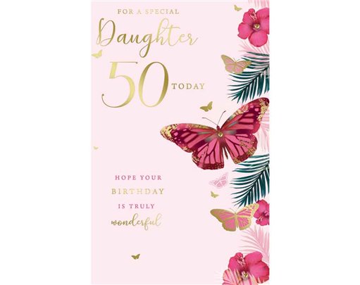 C75 AGE 50 DAUGHTER BIRTHDAY KINGFISHER 6S
