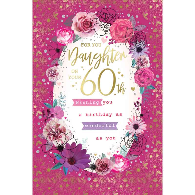 C75 AGE 60 DAUGHTER BIRTHDAY KINGFISHER 6S