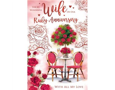 C75 ANNIVERSARY WIFE RUBY KINGFISHER 6S