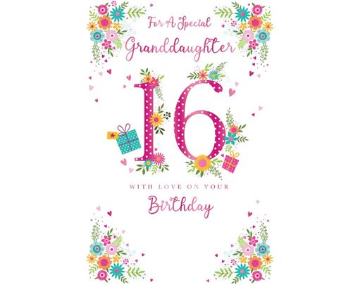 C75 AGE 16 GRANDDAUGHTER BIRTHDAY KINGFISHER 6S