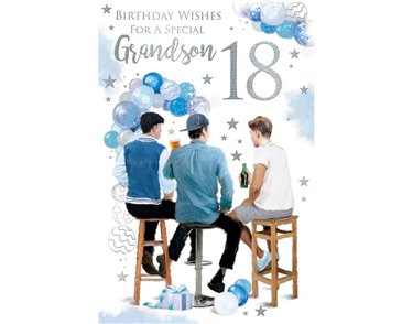 C75 AGE 18 GRANDSON BIRTHDAY KINGFISHER 6S