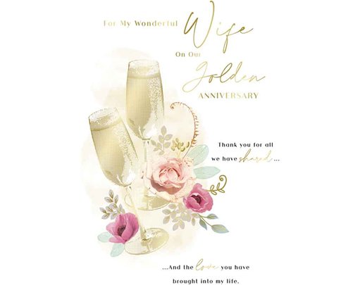 C75 WIFE GOLDEN ANNIVERSARY KINGFISHER 6S