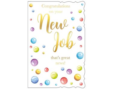 C75 CONGRATULATIONS ON YOUR NEW JOB OOTB 6S