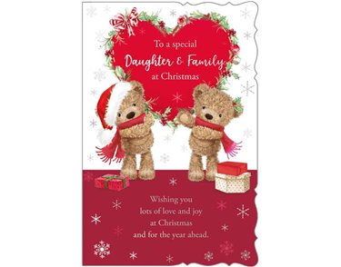 C75 DAUGHTER & FAMILY CHRISTMAS 6S