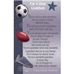 C25 WITH LOVE GRANDSON KEEPSAKE CARD 6S
