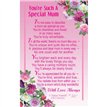 C25 SPECIAL MUM KEEPSAKE CARD 6S