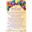 C25 SOMEONE SPECIAL ON YOUR BIRTHDAY KEEPSAKE CARD 6S