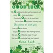 C25 GOOD LUCK KEEPSAKE CARD 6S