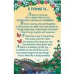 C25 A FRIEND IS .. KEEPSAKE CARD 6S