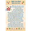 C25 SMILE EVEN WHEN SKIES ARE GREY KEEPSAKE CARD 6S