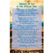 C25 THINKING OF YOU AT THIS DIFF TIME KEEPSAKE CARD 6S