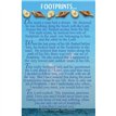 C25 FOOTPRINTS IN THE SAND KEEPSAKE CARD 6S
