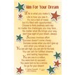 C25 AIM FOR YOUR DREAM KEEPSAKE CARD 6S