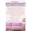C25 I AM SORRY KEEPSAKE CARD 6S