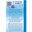 C25 TO A WONDERFUL GRANDSON KEEPSAKE CARD 6S