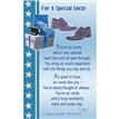 C25 FOR A SPECIAL UNCLE KEEPSAKE CARD 6S