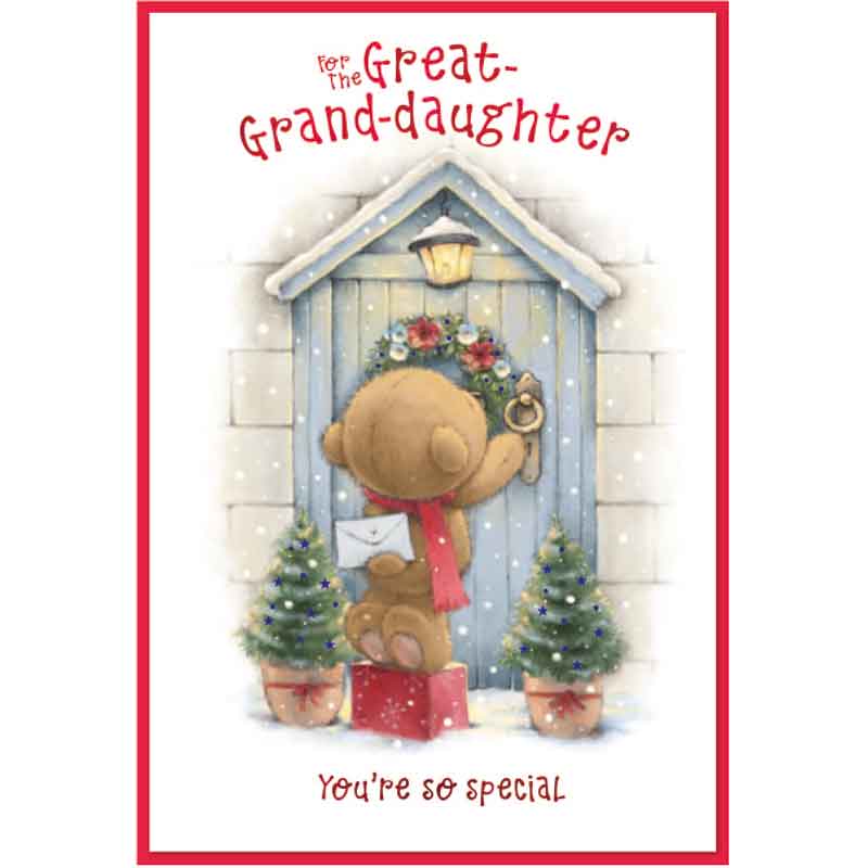 C50 JUVENILE GIRL GREAT GRAND-DAUGHTER ELVIN XMAS 6S