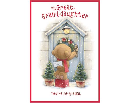 C50 JUVENILE GIRL GREAT GRAND-DAUGHTER ELVIN XMAS 6S