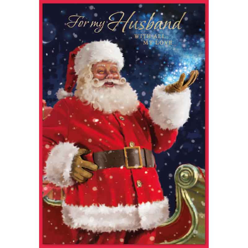 C50 TRAD SANTA HUSBAND ELVIN XMAS 6S